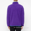 Pullover Sherpa Fleecejackor Partihandel Custom